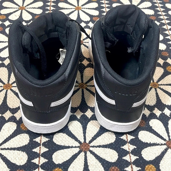 Nike Court Vision Mid Next Nature Black/White size 9 - Picture 7 of 8